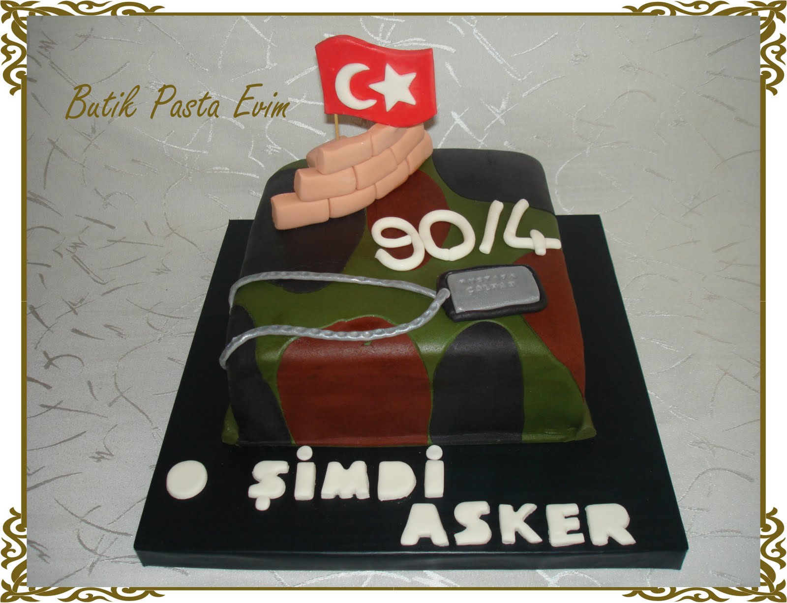 BUTİK PASTA EVİMDENİZLİ Asker Pastası…