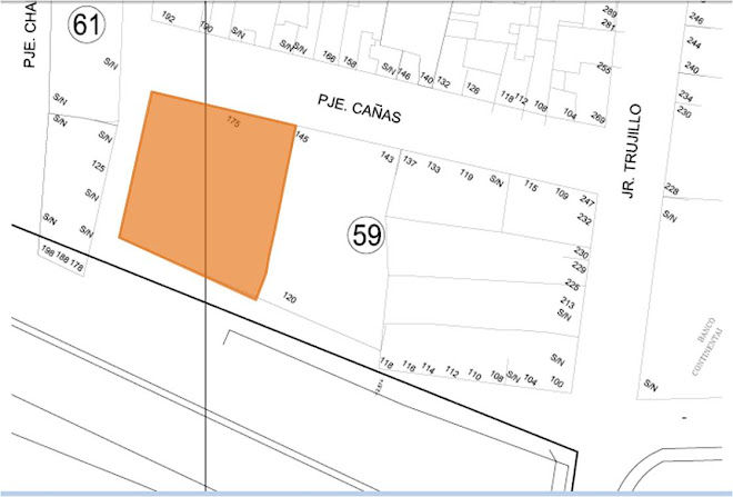 PLANO DEL TERRENO