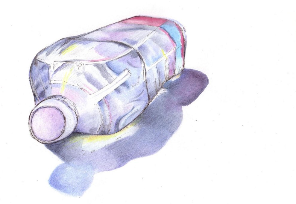 Down a dusty lane......by Cathy Holtom: Bottle of Water