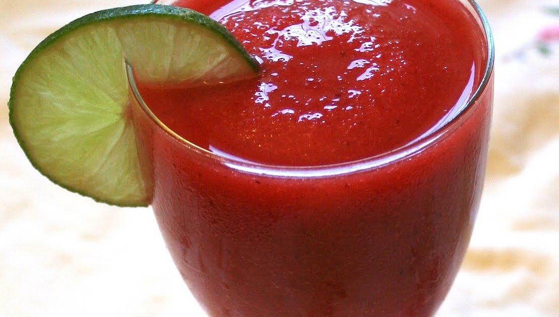 The happily ever after . . . Homemade Strawberry Daiquiris for Two