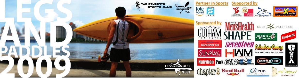 Official Website of Legs and Paddles 2009