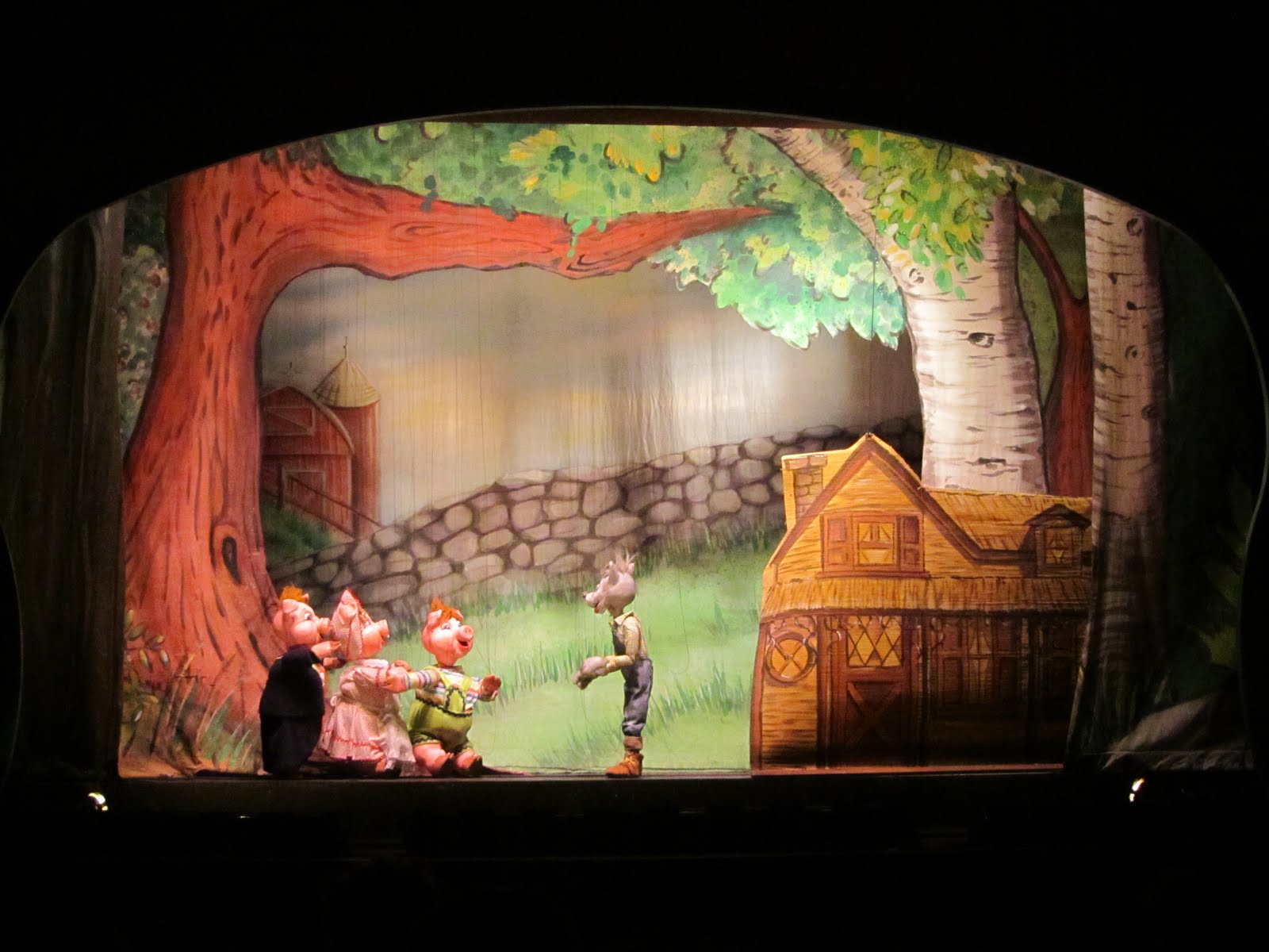 The Blake Blog Swedish Cottage Marionette Theater