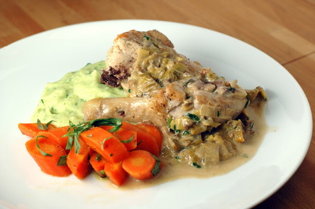 A magic pairing - tarragon and carrots