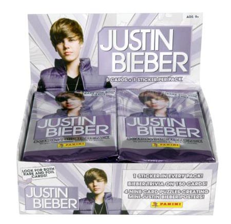 Justin Bieber Items on Justin Bieber To Release Trading Cards