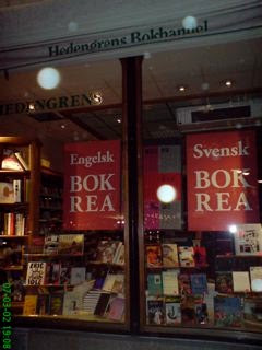 Hedengrens Bokhandel bookstore Stockholm