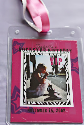 Backstage Pass Invite