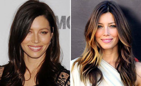 Mmahsqyt Jessica Biel Hair Color Ombre
