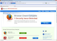 Servicio online para chequear la seguridad del navegador.