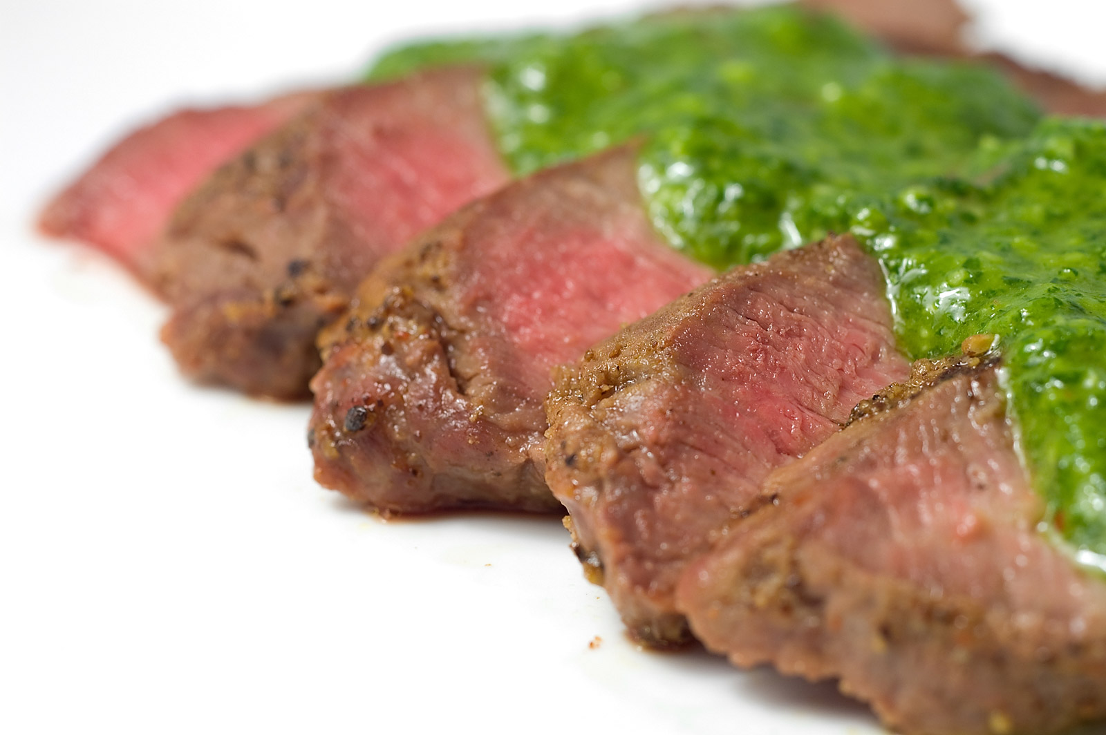 My Affair With Truffles Argentinian Flank Steak with Chimichurri Sauce
