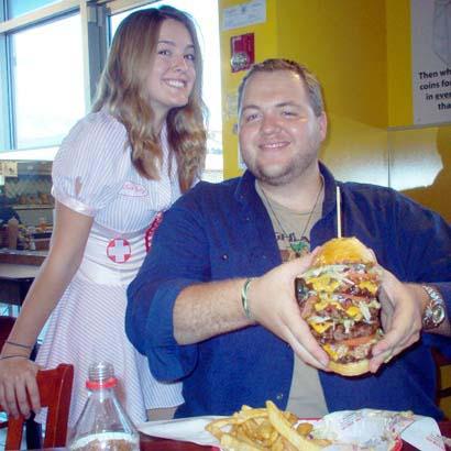 Heart Attack Grill heart attack grill burger. Heart Attack Grill