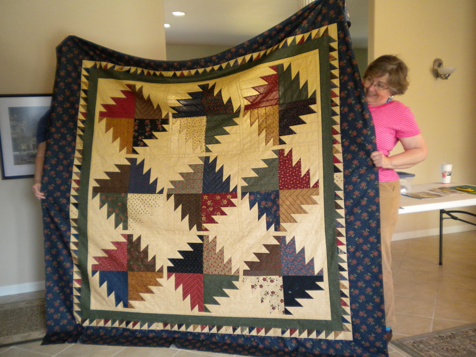 The Attic Window Quilt Shoppe Blog Chain Saw quilt