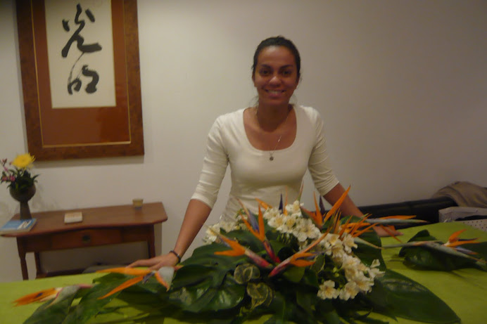 AULA DE ARTE FLORAL IKEBANA EM MOEMA