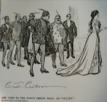 She goes to the fancy dress ball as Juliet.