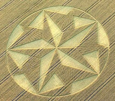 la estrella o pentagrama en los circulos de las cosechas cual es el misterio que ocultan
