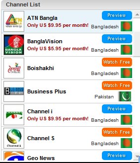 ASIAN LIVE TV CHANNELS