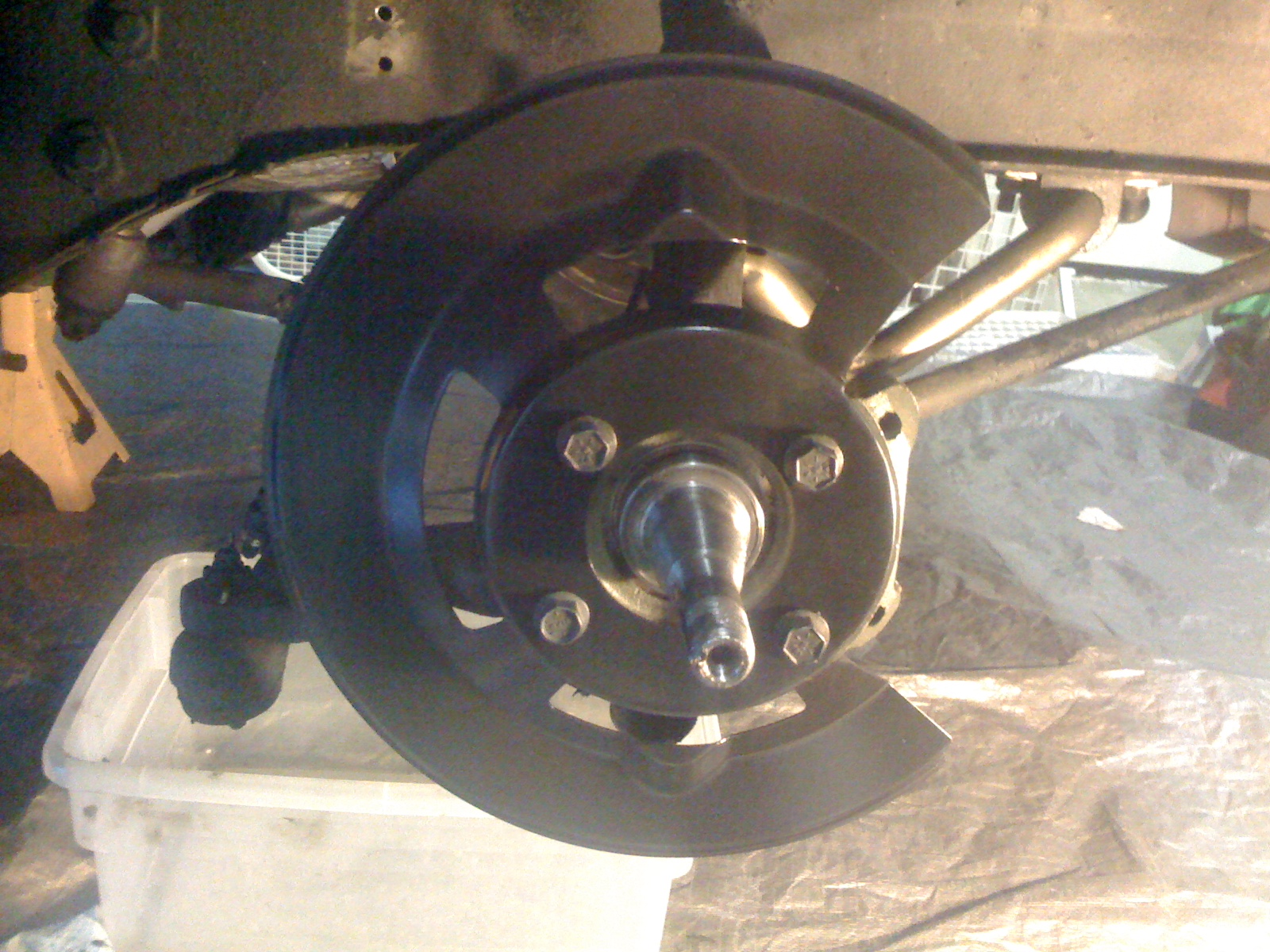 My 1965 Ford Mustang Power Front Disc Brake Conversion Day 0.5