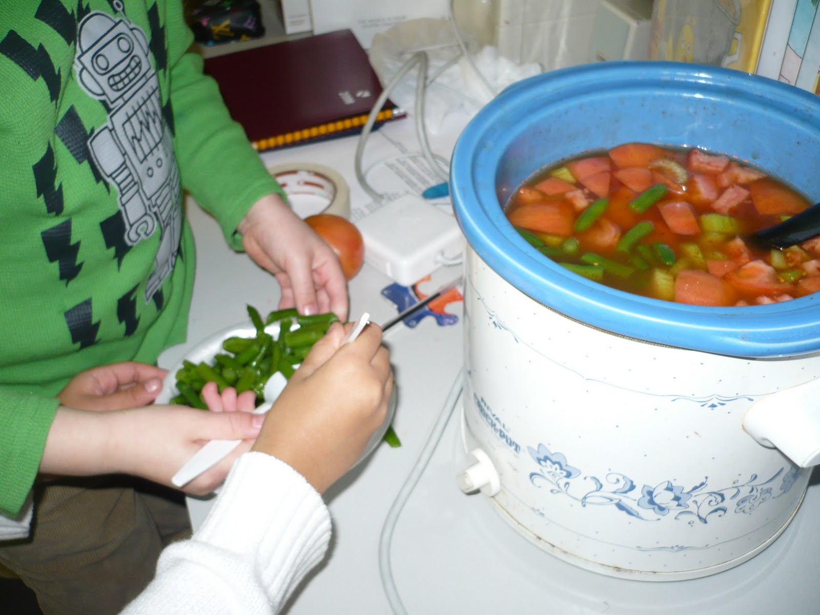 Centers and Circle Time: The Preschool reading of "Stone Soup"