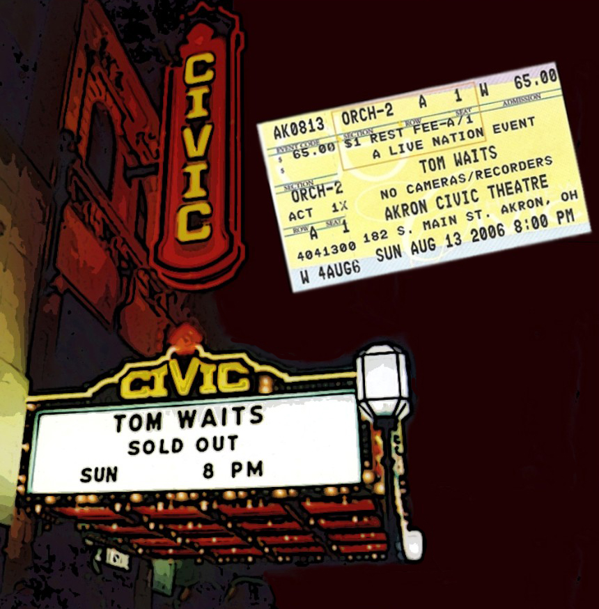 Sharing Needles Tom Waits Live Akron Ohio 8 13 06