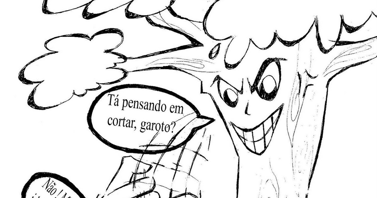 desenho de natureza para colorir meio ambiente desenhos para colorir