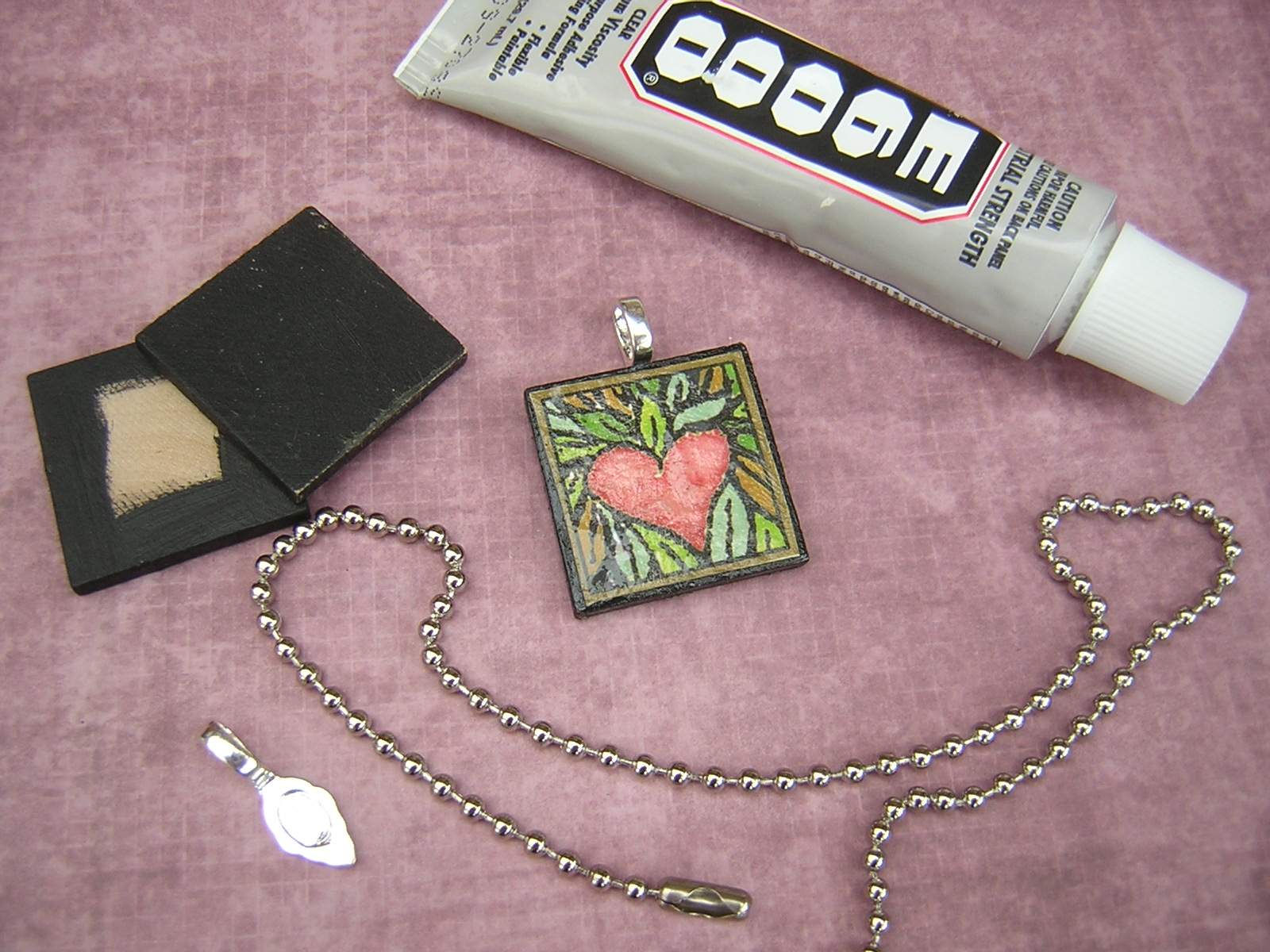 JoyBA ART How to make a wood jewelry pendant