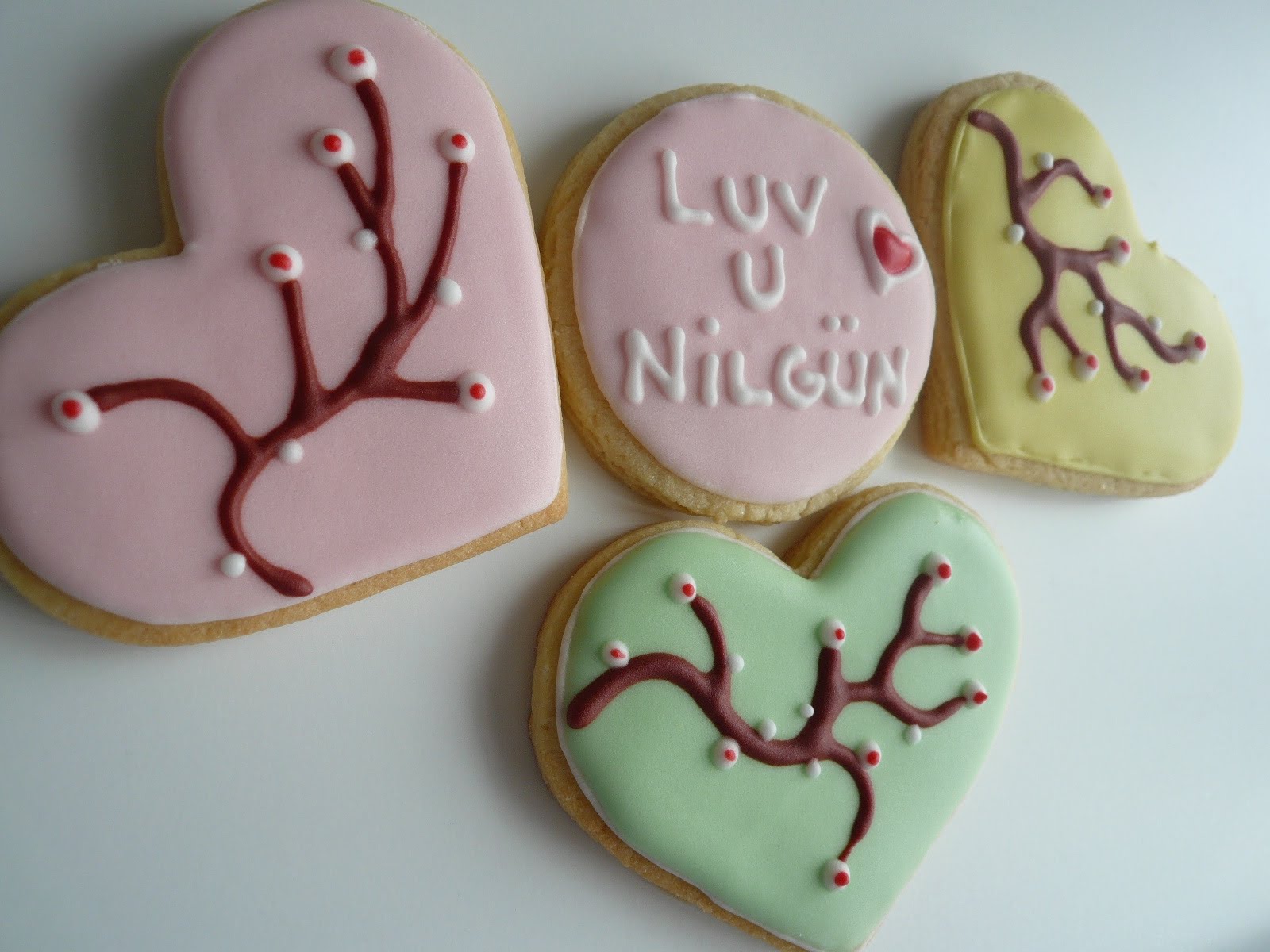 royal icing kurabiye