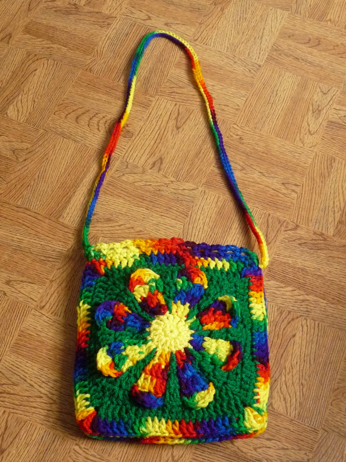 Nancy's Crochet Daisy Flower Handbags