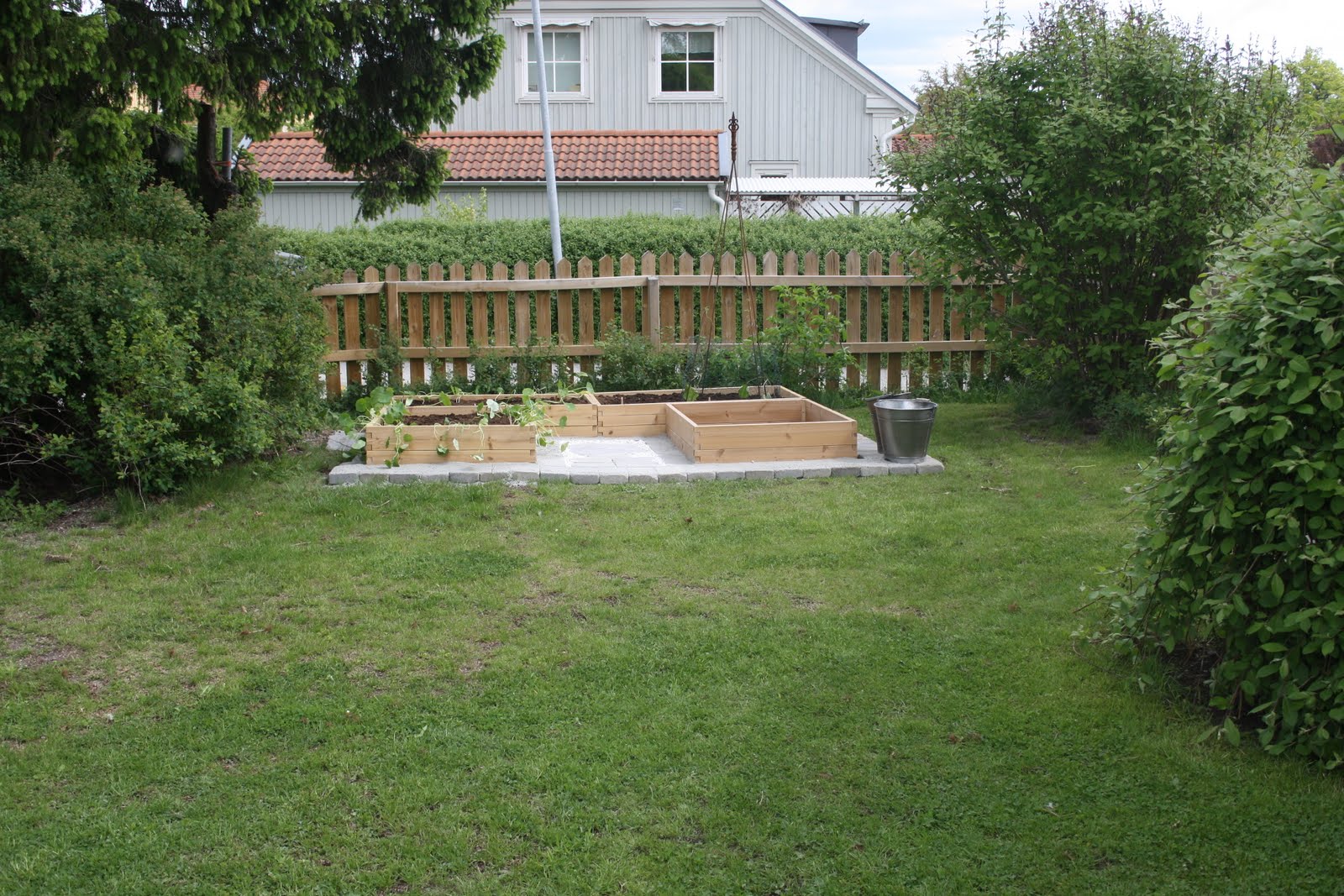 Njut i din trädgård: barnens trädgård vi anlägger en köksträdgård