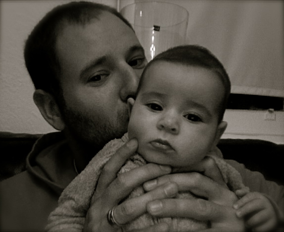 Moi with my daughter 'Little L'