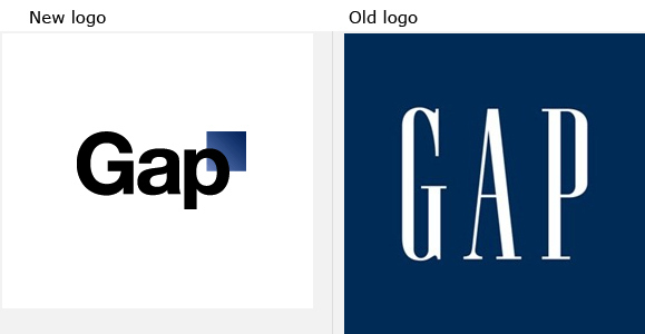 am shocked that The Gap had the nerve to change their logo. am shocked that The Gap had the nerve to change their logo.