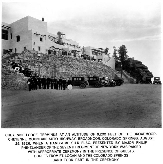 Round is IT Cheyenne Mountain Lodge