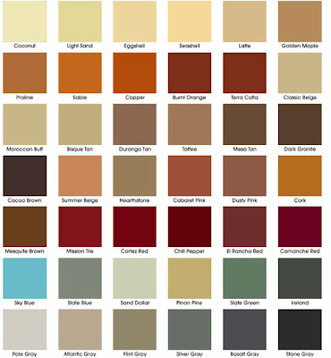 Snowcem Colour Chart