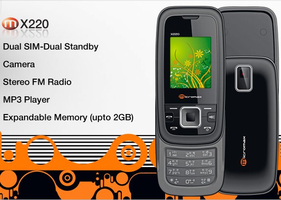 Micromax X220 Dual Sim GSM