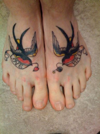 butterfly tattoo on foot : Beautiful Butterfly tattoo | tattoo