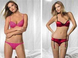 Bar Refaeli Models Mark & Spencer Underwear