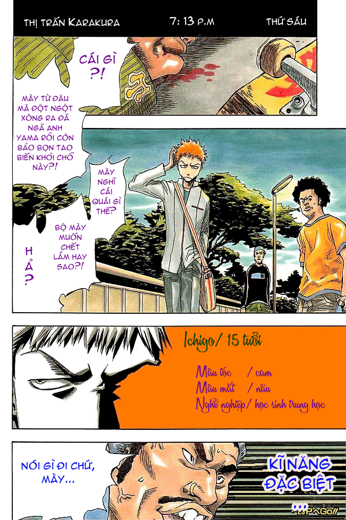 Bleach chap 1 Trang 4 Bleach chap 1 Trang 4