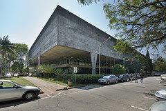 Unique Building Faculty of Architecture Sao Paolo University