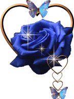 صور زهور زرقاء جميلة لتزيين المواضيع Blue+rose