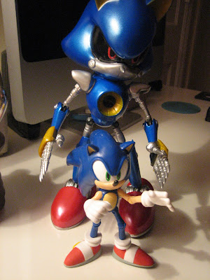 metal sonic 10 inch figure