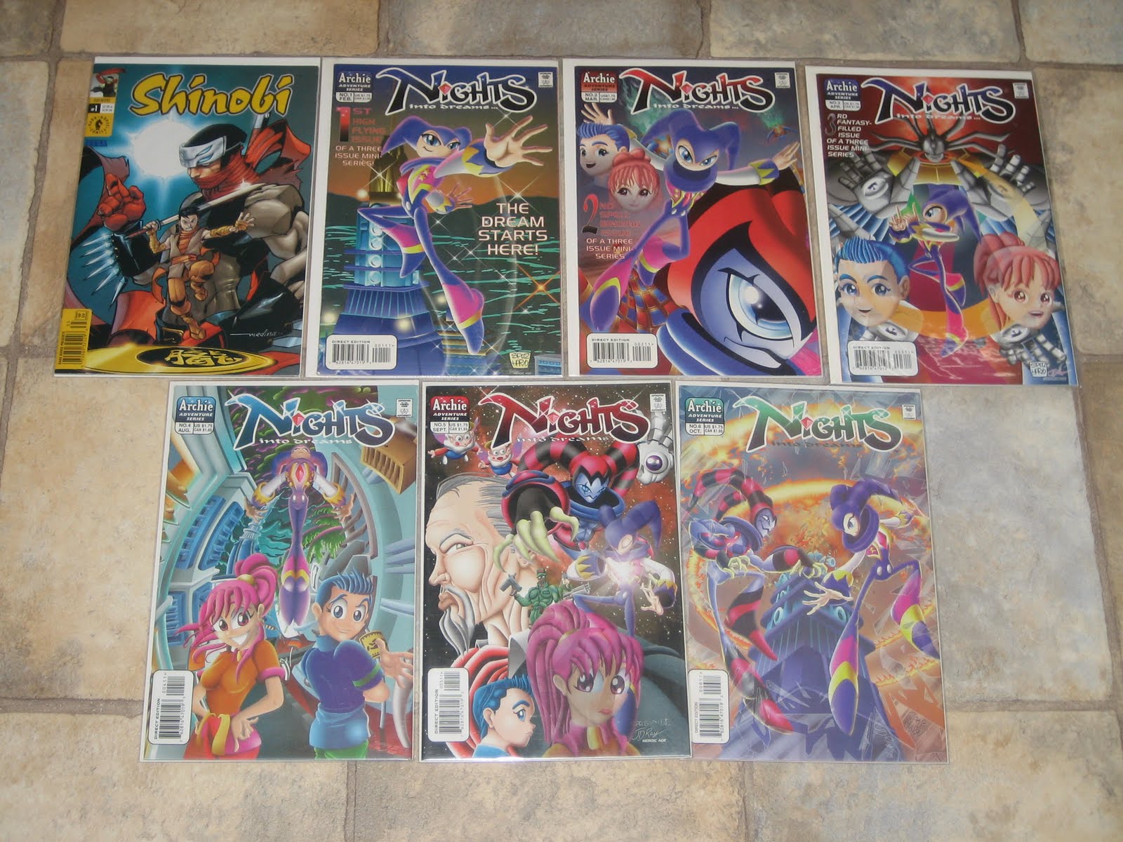 Sonic Sticker Collection