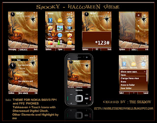 Halloween Theme Spooky by TheShadow