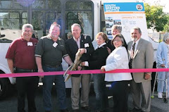 Sunshine Shuttle Bus Service Ribbon Cutting Ceremony