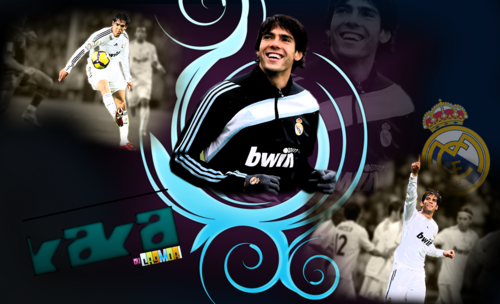 real madrid wallpaper 2010 logo. Kaka Real Madrid Wallpaper