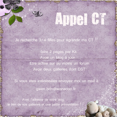 CT Call Gwenn Appel+CT+francais