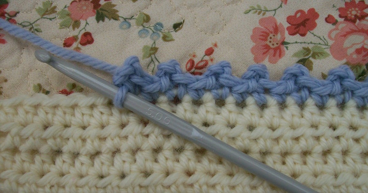 Knot Garden: Simple Picot Edging