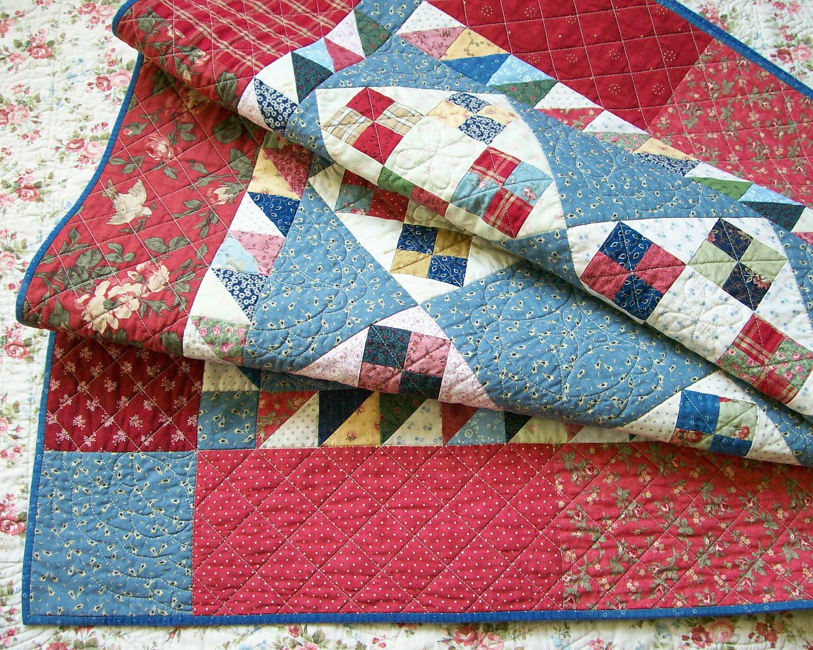 Knot Garden Birthday Quilt