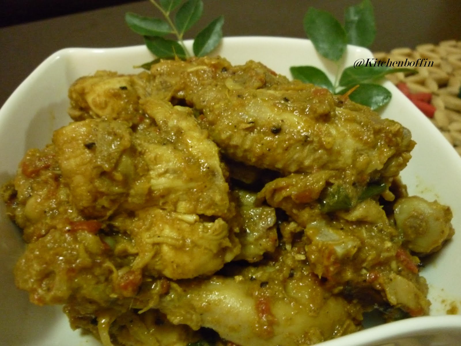 Kitchen Boffin Chicken Pepper Masala