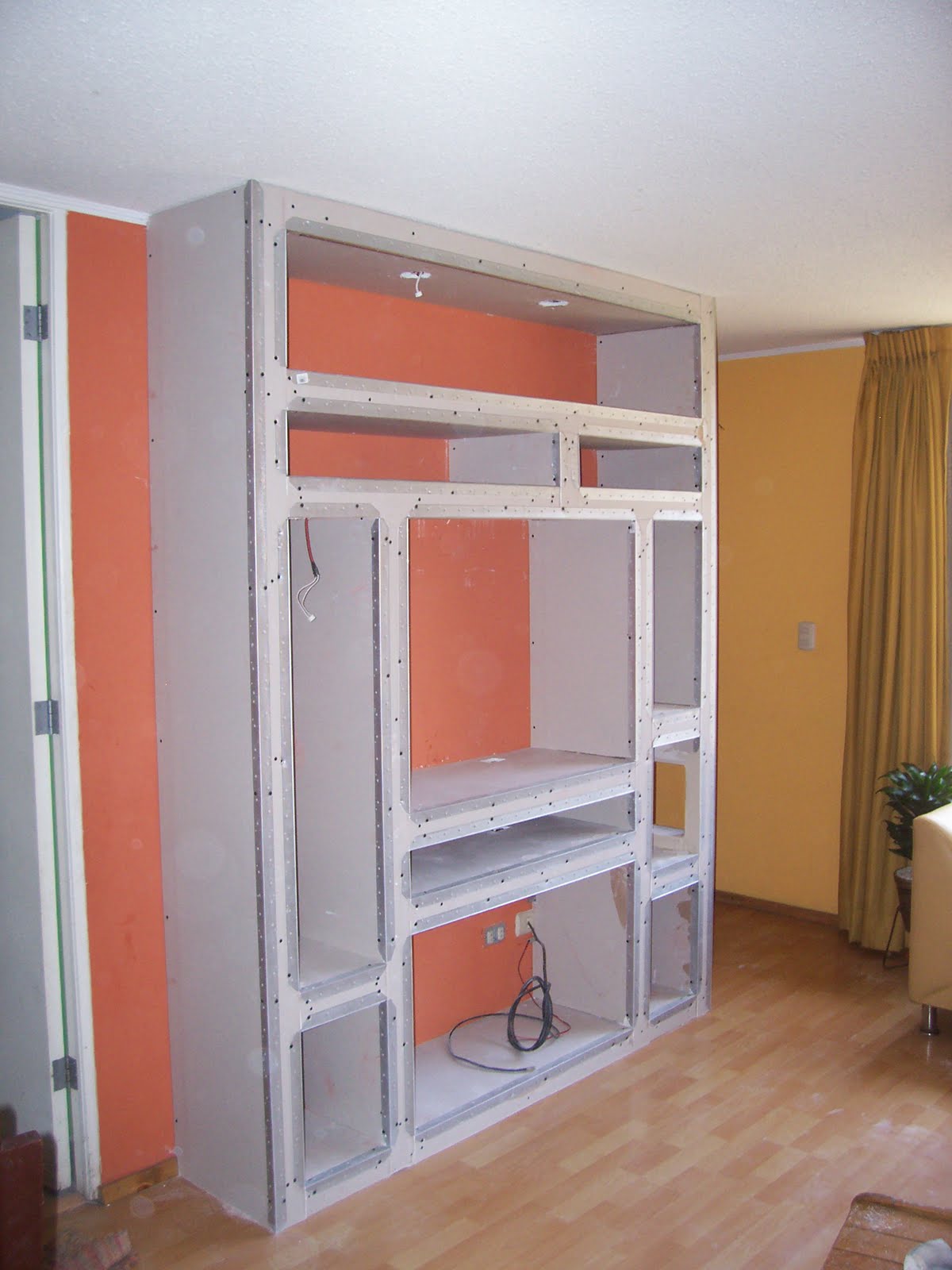 SISTEMA DRYWALL: MUEBLES DE TELEVISION