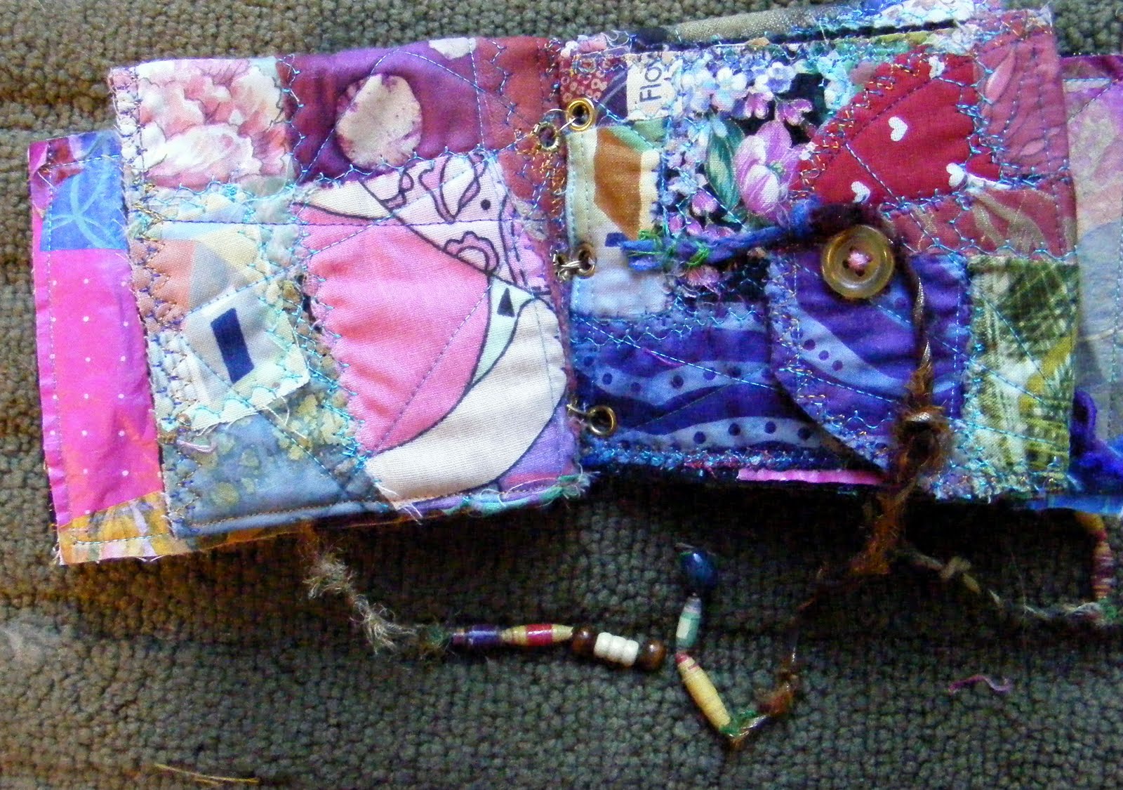 Textile Art Quilts by Lynn In California Useable and Wearable Art