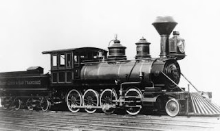 An 1880's Era St. Louis-San Francisco Railway Engine
