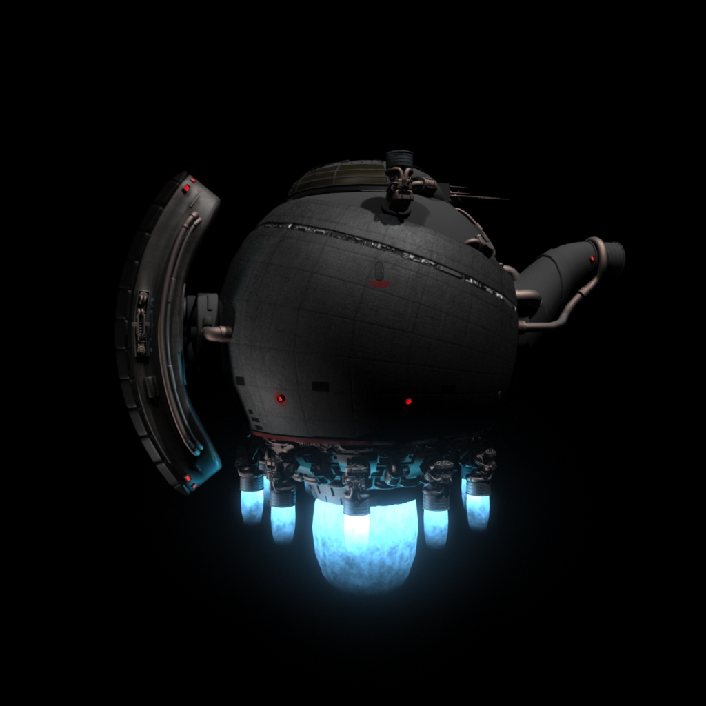 Paul's Piles o' Art ANK987 "Kettle" Space Tug